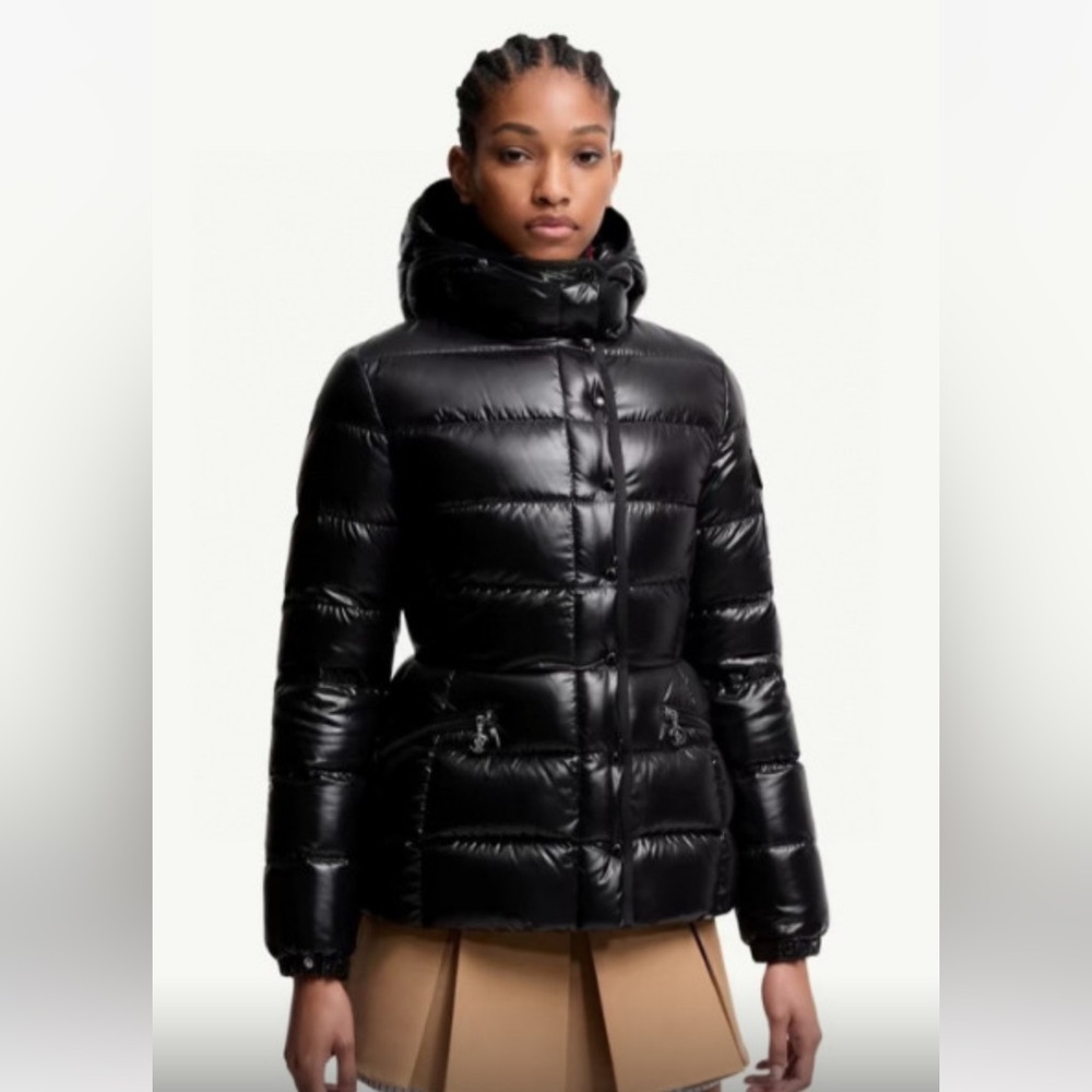 Moncler Shiny Black Puffer Jacket